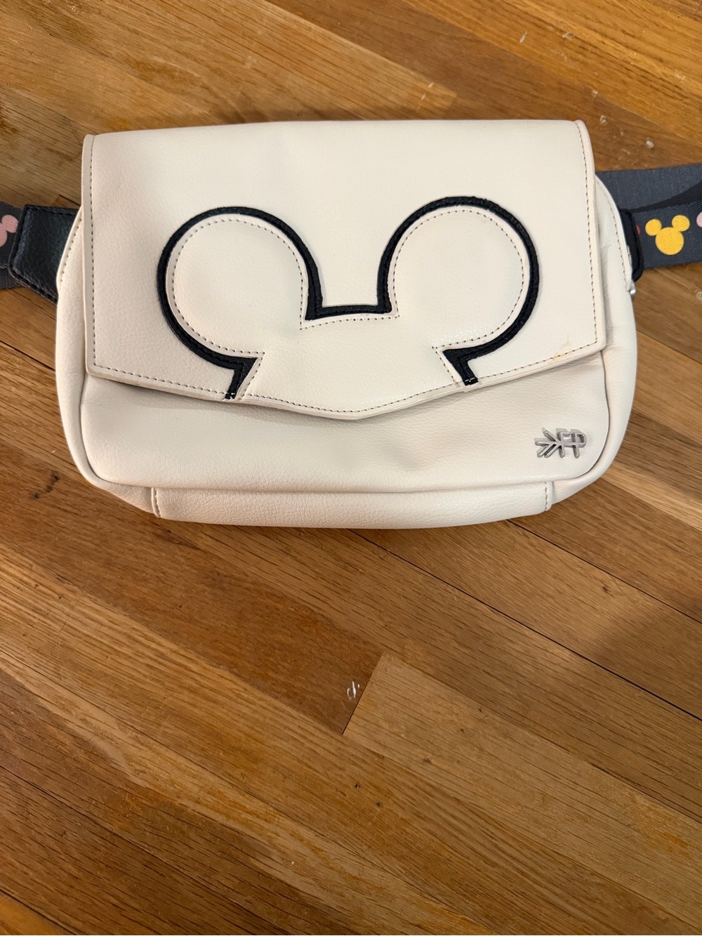 Freshly Picked x Disney Baby collab- White Crossbody Bag